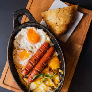 The Country style breakfast