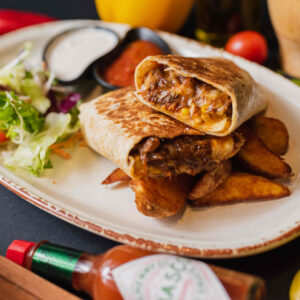 Pulled Beef Burrito